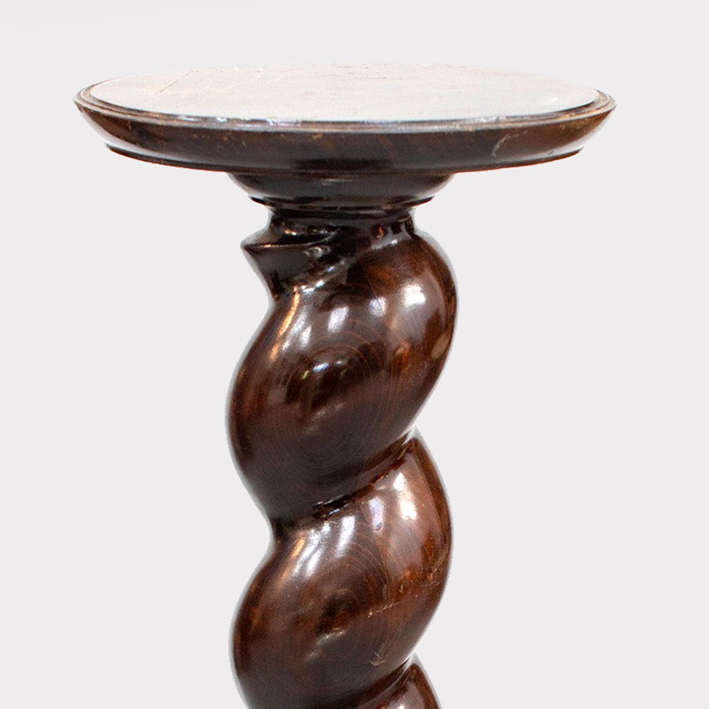 coose up of English Wooden Twist Pedestal