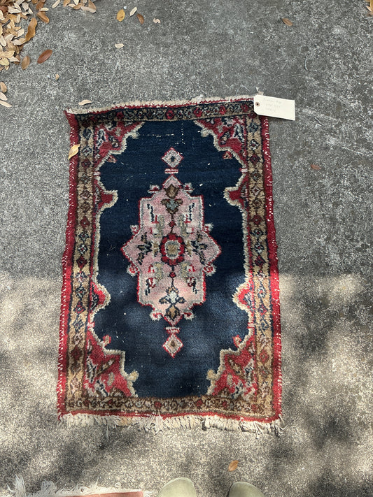 Rug 21 1/2 x 33” iranian