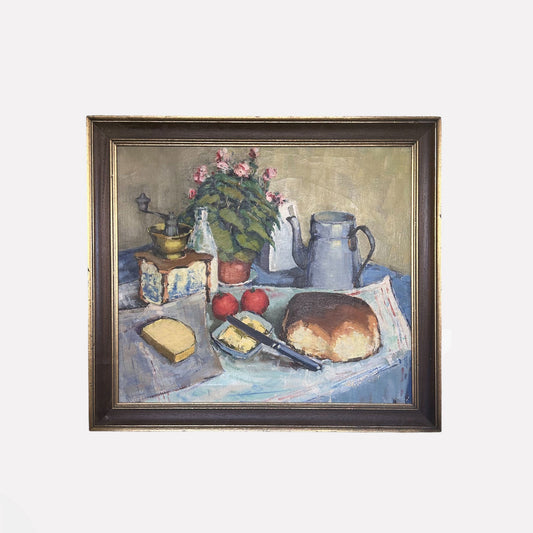 Petit Dejuener Still Life Oil Painting