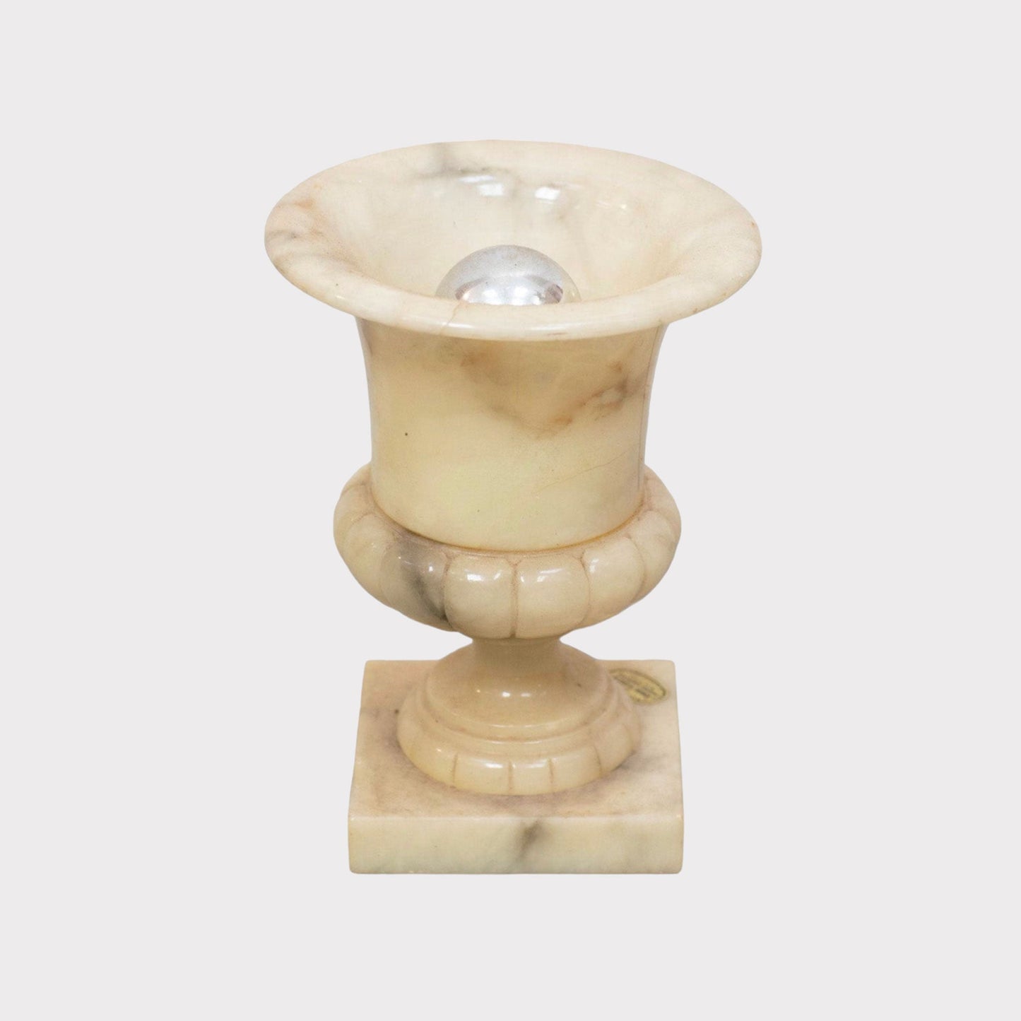 Neoclasical Alabaster Table Lamp
