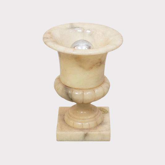 Neoclasical Alabaster Table Lamp